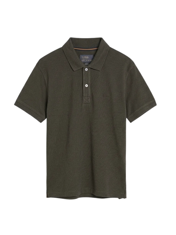Signal NickySi Polo t-shirt - Brown Coffee Melange